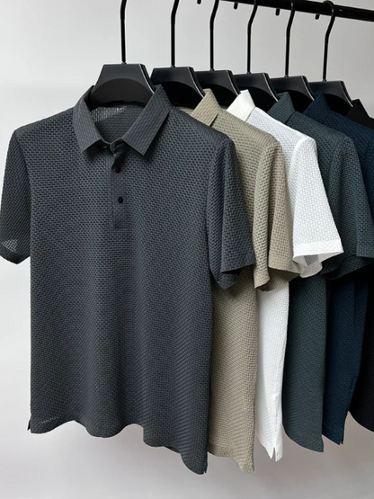 Valente Weave Polo Shirt