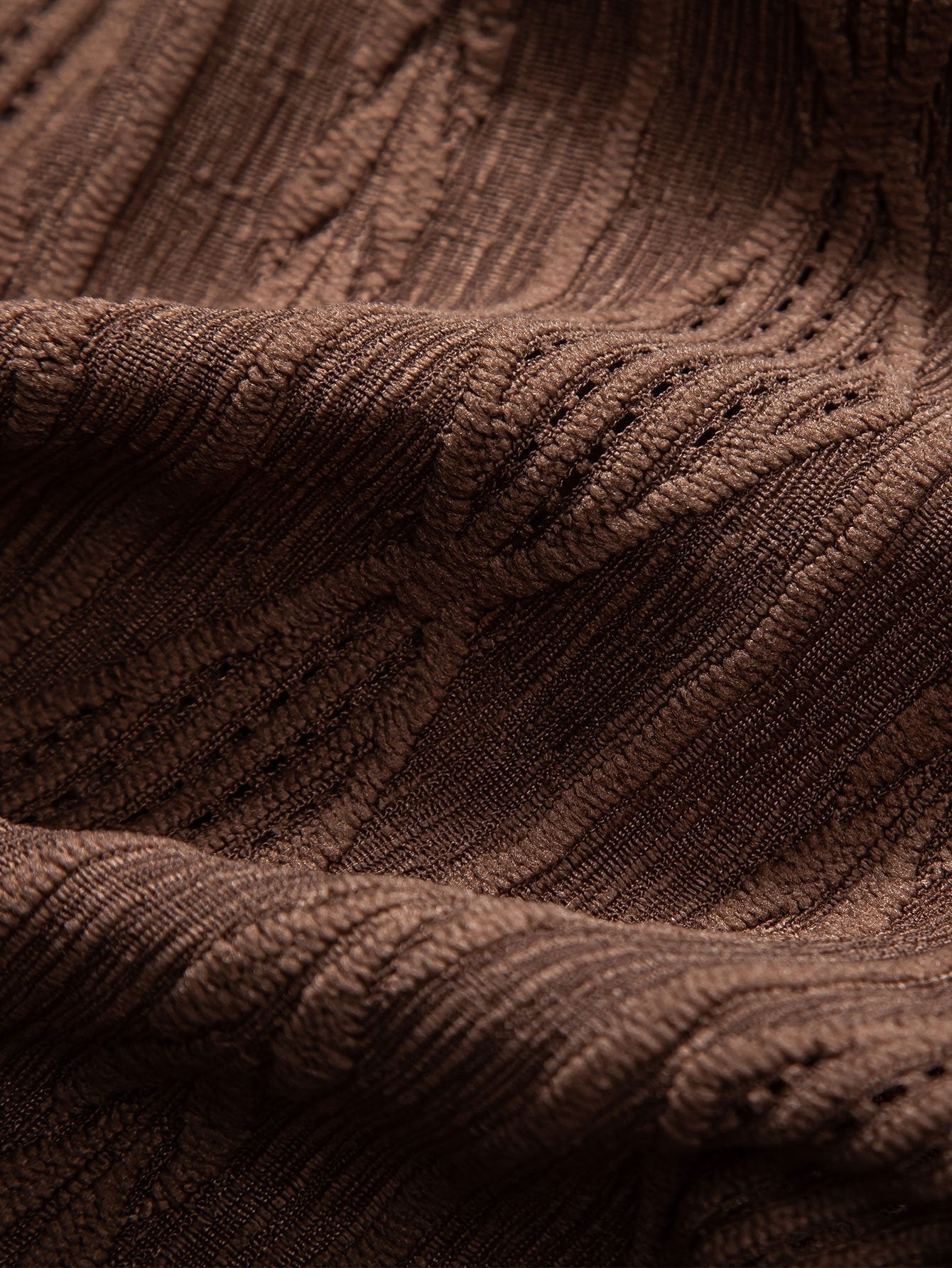 Geometric Jacquard Eyelet Cuban Shirt & Straight Leg Linen Pants